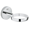 Grohe 40585001 BauCosmopolitan Holder f.Glass/soap, Starlight Chrome
