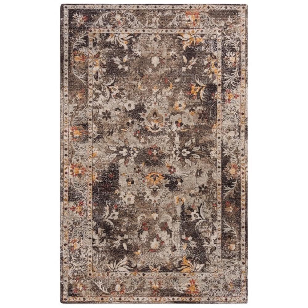 Rizzy Home Alora Decor Infinity 5' X 8' Classical Brown/Beige/Apricot Hybrid Area Rug