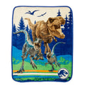 Franco Jurassic World Dominion Rexy T-Rex Kids Bedding Super Soft Silk Touch Throw, 40 In X 50 In, (Official Licensed Product)