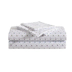 Betsey Johnson - Twin Bed Sheets, Soft & Lightweight Bedding, Fade & Wrinkle Resistant (Pretty Floral Ditsy Purple, Twin)