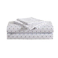 Betsey Johnson - Queen Bed Sheets, Soft & Lightweight Bedding, Fade & Wrinkle Resistant (Pretty Floral Ditsy Purple, Queen)