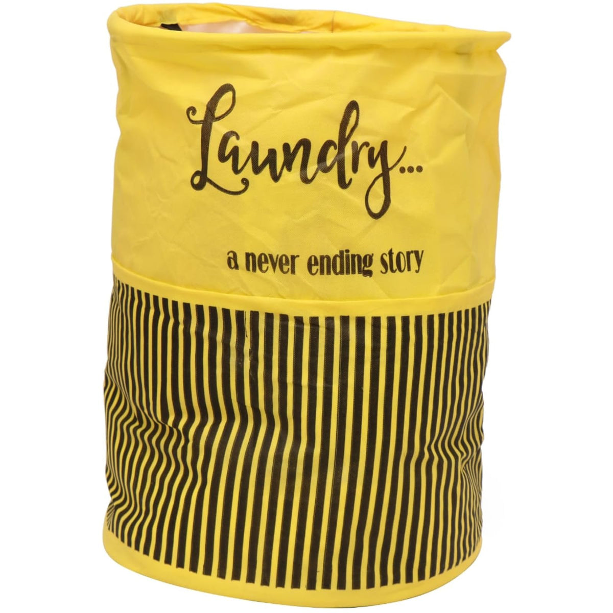 Laundry Storage Bag Basket with 45L Capacity, NonWoven Fabric and Waterproof Material Reversable, Foldable and easy to Store Li