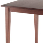 Winsome Wood Groveland Dining, Walnut 29.53 x 29.53 x 29.13