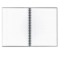 Tops 25332 Exec Notebook,20Lb.,Wirebound,96 Shts,11-3/4-Inch X8-1/4-Inch ,Bk/Gy