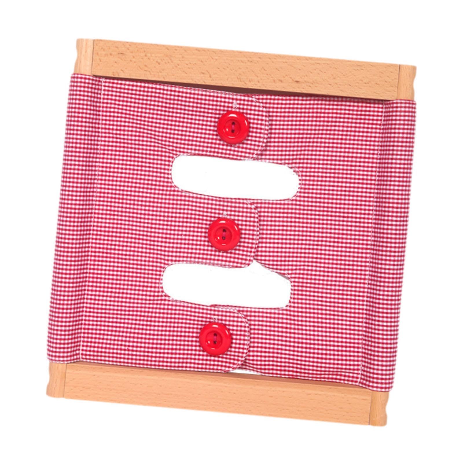 Fashion My Day Dressing Board Toy Early Learning Toy For 28 Years Old Preschool Homeschool Button