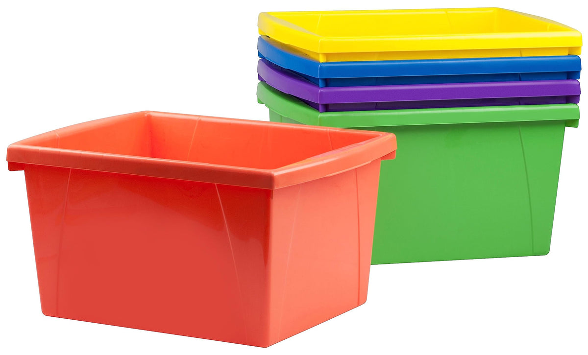 Storage Bins, 10 X 12 5/8 X 7 3/4, 4 Gallon (STX61514S06C)