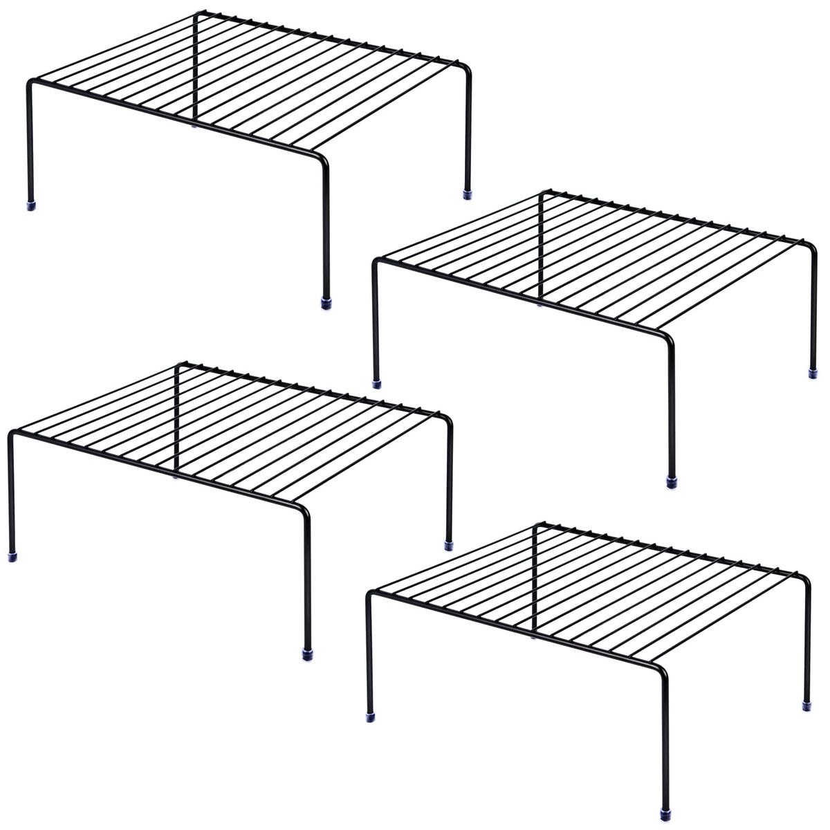 Medium (13.1 x 10.2 Inch) Cabinet Storage Shelf Rack , Kitchen Shelves,Kitchen Counter and Cabinet Shelf, Storage Rack Organizer