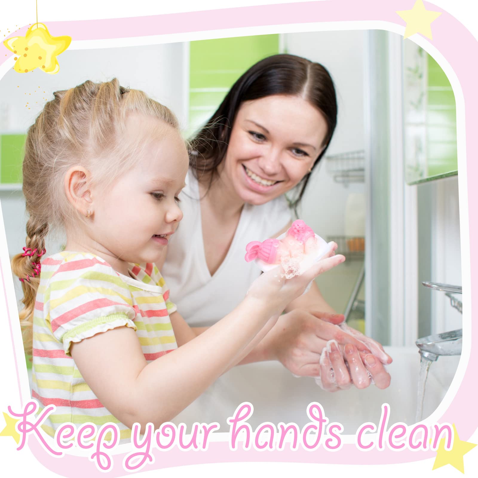 Otuuz 24 Packs Baby Shower Soap Favors Baby Shower Favors Handmade Sleeping Baby Gift Soap Baby Shower Scented Soap Favors With