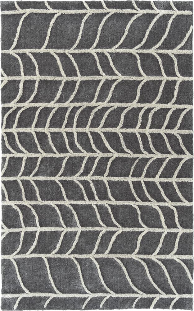 Dalyn Pesario Pewter 8' X 10' Area Rugs Pe2Pe8X10