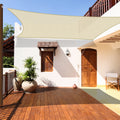 Coarbor 12'X14' Sun Shade Sail Outdoor Canopy Cover Rectangle Heavy Duty Shade Cloth For Backyard Yard Deck Patio Garden Outdoor