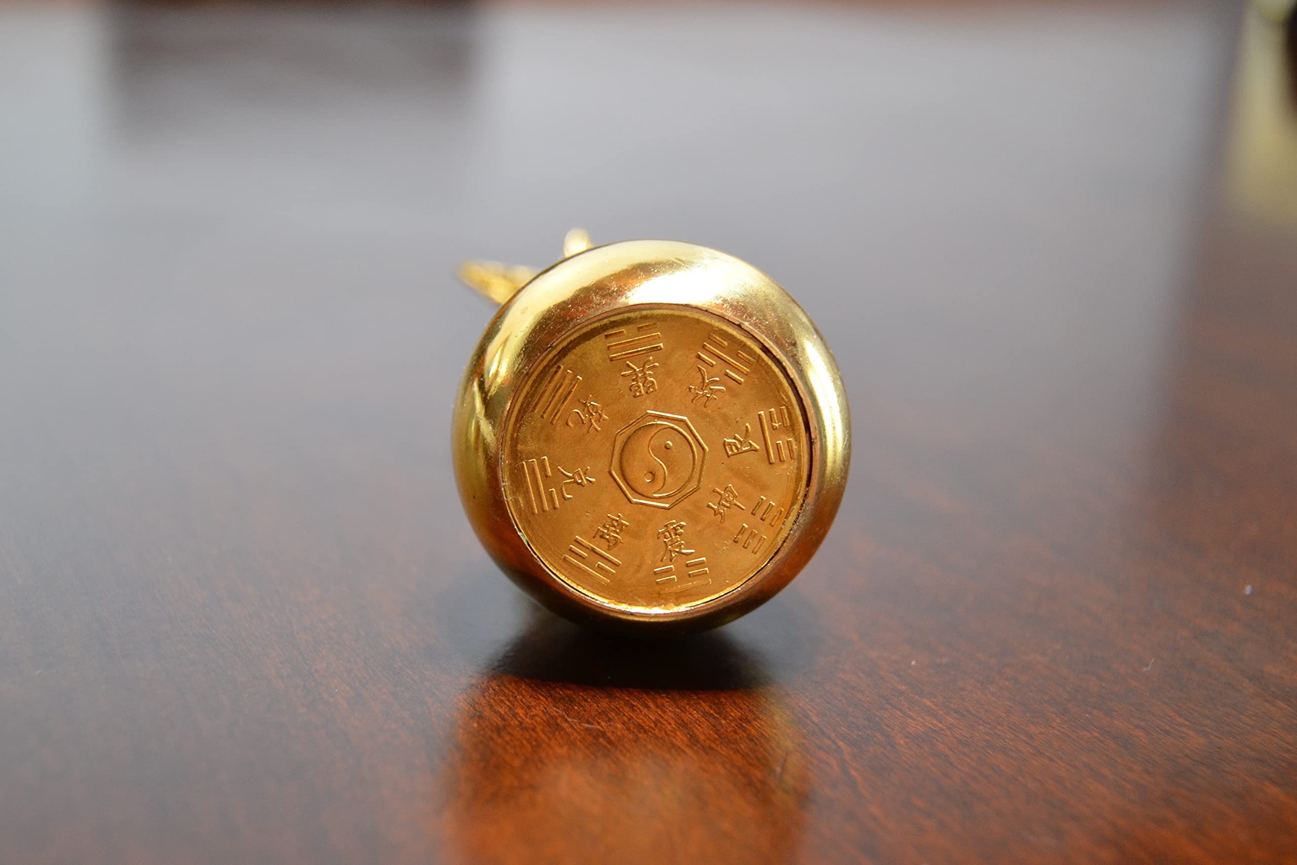 I-Mart Brass Gourd For Feng Shui, Wu Lou/Hu Lu/Lou Shui Feng Shui Decorative Products (4 Inches)