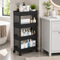 Kavira Multipurpose Storage Organizer Slim Rack Shelf With Wheels Or Living Room Or Office Or Bed Room, Bath Room, Kids Room, Ki