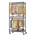 Simple Trending Clothes Rack, Clothing Rack, Portable Closet, Black