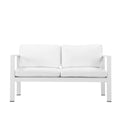 Pangea Home Karen Sf Wht Sofa, White