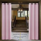 Nicetown Room Darkening Curtain For Kids Bedroom Nursery Essential Thermal Insulated Solid Grommet Top Drape Panel (Lavender Pink=Baby Pink, 1 Panel, 42 X 84 Inch)