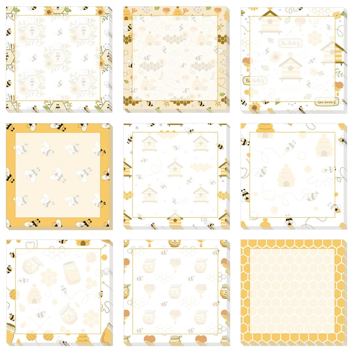 18 Pieces Christmas Sticky Notes Christmas Design Self-Adhesive Note Pads Winter Sticky Memo Notes For School Office Home Suppli
