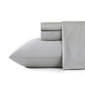 Twin Sheets Bed Set 3 Pieces, 600 TC100% Egyptian Cotton,Fitted Sheet+Flat Sheet +Pillowcase, Breathable, Soft & Silky Sateen We