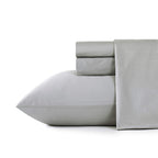 Twin Sheets Bed Set 3 Pieces, 600 TC100% Egyptian Cotton,Fitted Sheet+Flat Sheet +Pillowcase, Breathable, Soft & Silky Sateen We