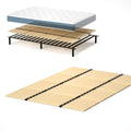 Yarfyk Folding Box Spring, Bed Plate,Queen Bed Board Under Mattress Support,Bed Plate Support Plate, Bed Plate Under, Twin 60inchX