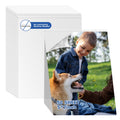 Dlugopis 50 Sheets Self Seal Laminating Pouches 5X7 Self Adhesive Laminating Sheet No Heat No Laminating Machine Needed For Phot