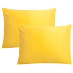 Flxxie Microfiber Pillow Cases Standard Size, Soft Pillowcases With Envelope Closure, Wrinkle, Stain Resistant Pillow Covers, 20