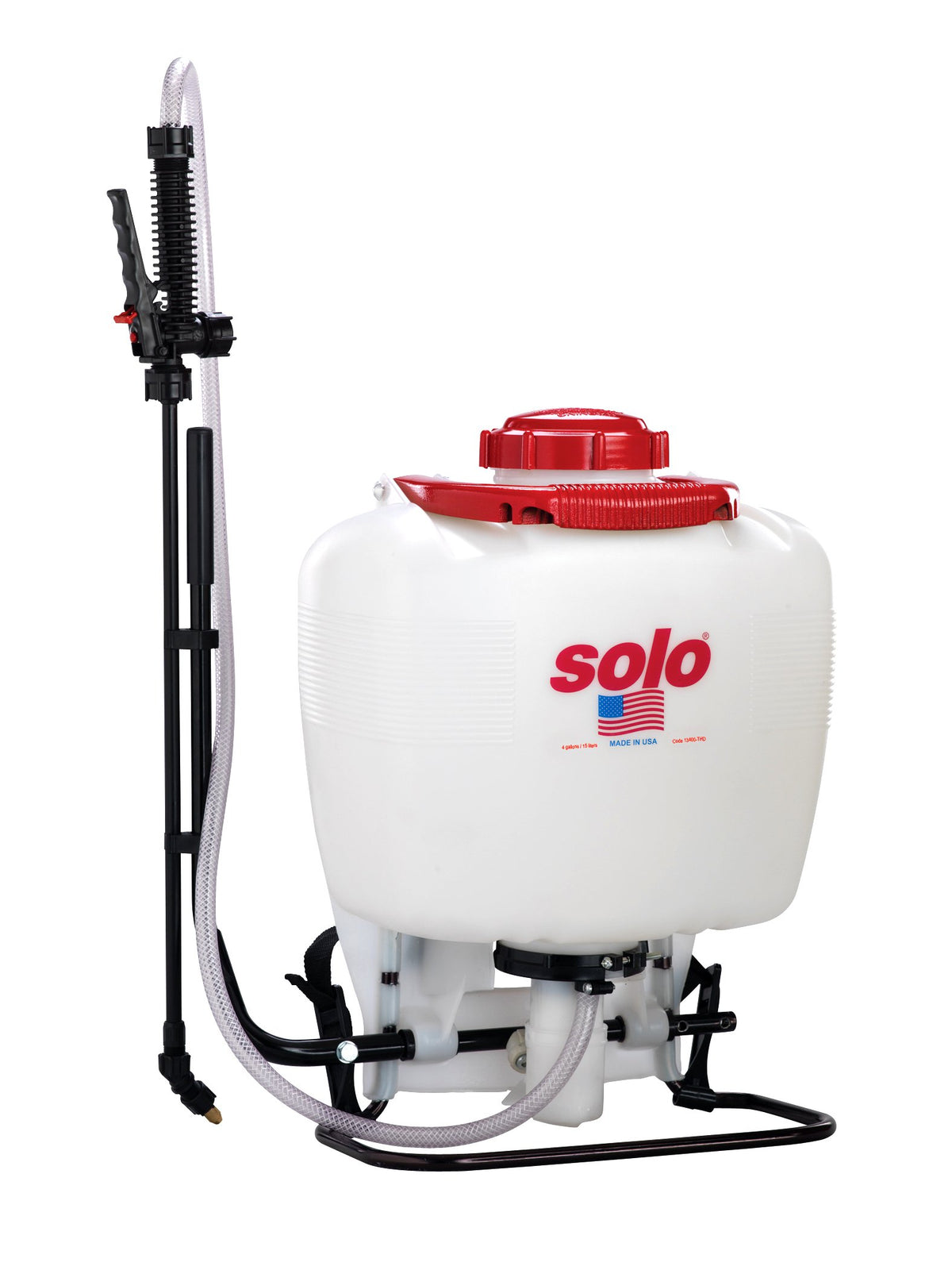 Solo 425-Deluxe 4-Gallon Professional Piston Backpack Sprayer With Deluxe Padded Straps