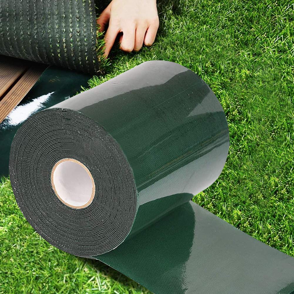 Tylife Double-Sided Artificial Grass Tape(2Inx16Ft),Self-Adhesive Artificial Seaming Tape, Carpet Turf Tape For Lawn,Outdoor Car