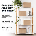 Sixdove 4 Pack Storage Baskets For Organizing, Woven Baskets For Shelves - Perfect For Toys, Books, Towels, And Clothes, Durable