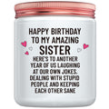 Birthday Gifts for Sister from Sister Funny Birthday Gifts for Women My Soul Sister Sister-in-Law 21th 29th 30th 40th 50th 60th 