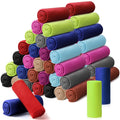 60 Packs Fleece Blanket Bulk 60 X 50 Inch Soft Lightweight Fleece Blanket Warm Throw Blanket Plush Fleece Pet Blanket For Bed Co