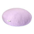 Hodeco Light Purple Round Throw Pillow 16x16 Down-like Polyester Filling Super Soft Elastic Circle Floor Pillow Fluffy Pillow 40