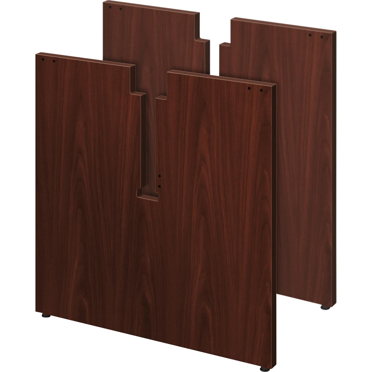 The Hon Company Hon Preside Panel (2 Pack), Mahogany Table Base, Double Pack