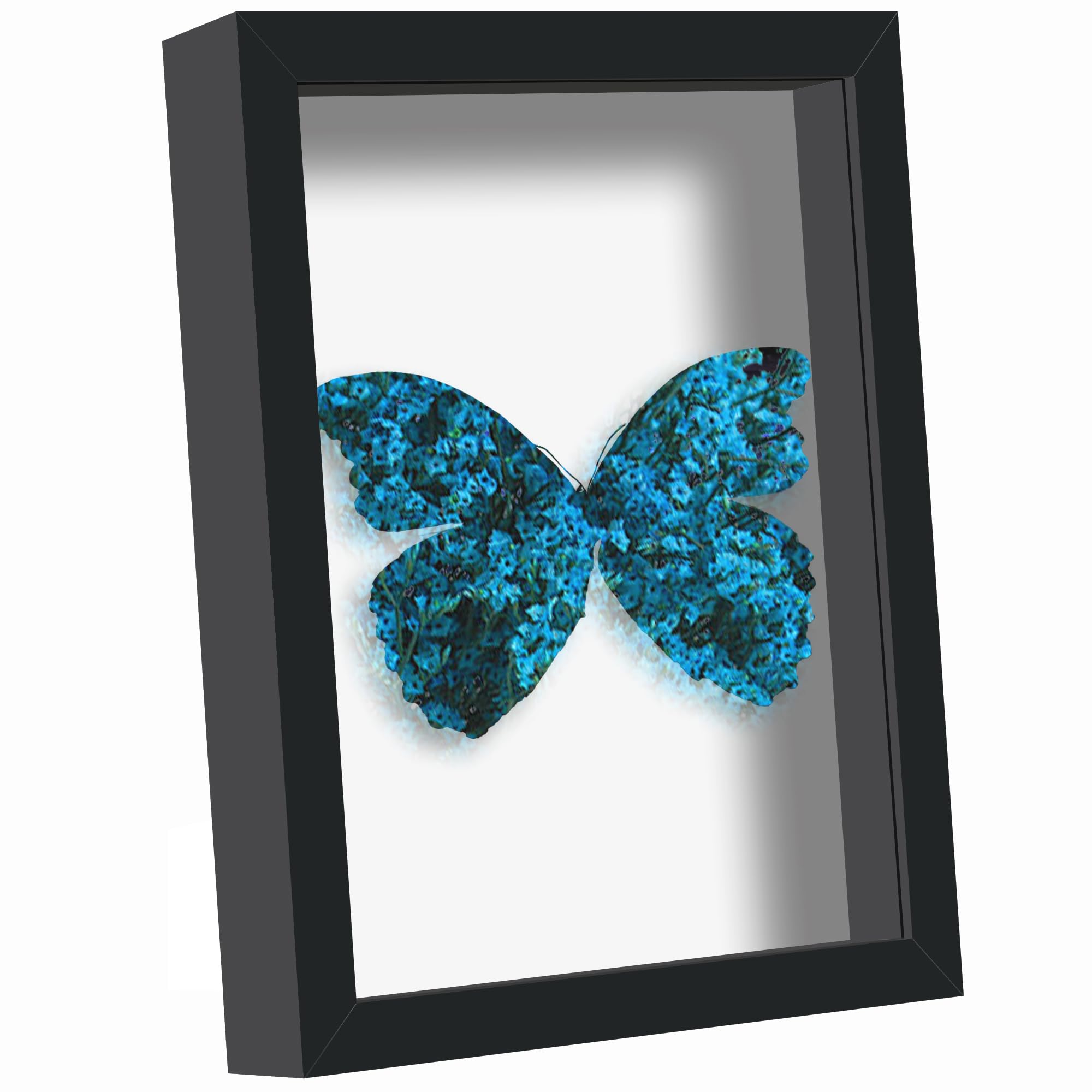 Picrit Shadow Box Frame 11x14, Display Case Box with High Definition Real Glass and Black Back for Memorabilia, Baby Items, Wedd