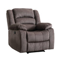 Ebello Classic Power Recliner Chair, Oversized Electric Overstuffed Reclining Chair With Soft Cushion And Back, Sofa With Comfor