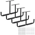 Home Right Overhead Garage Storage Rack, 16.5 Inch Heavy Duty Ceiling Double Storage Hooks Utility Hanger For Hanging Lumber Lad
