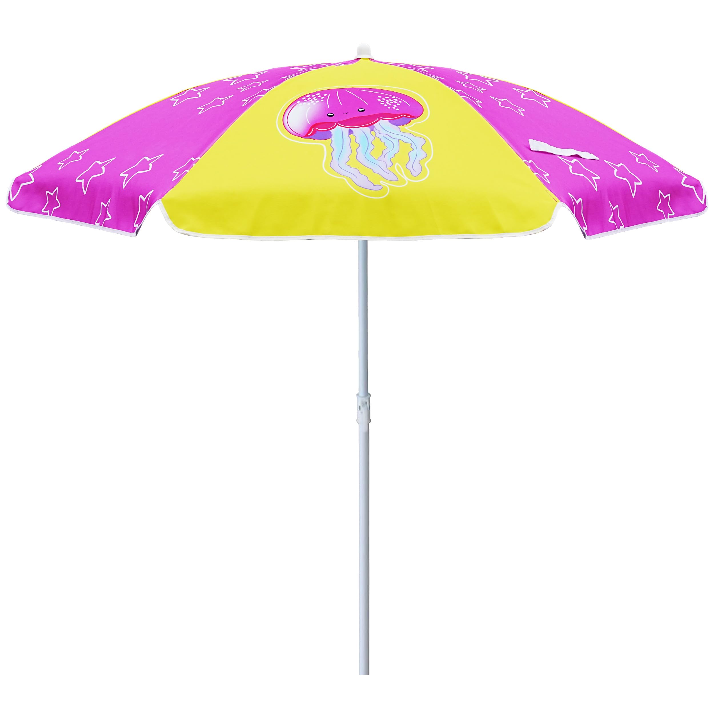 AMMSUN 5ft Seaside Umbrella for Sand Box Water Table Picnic Table - Kids Durable Umbrellas for children Beach Camping Garden Out