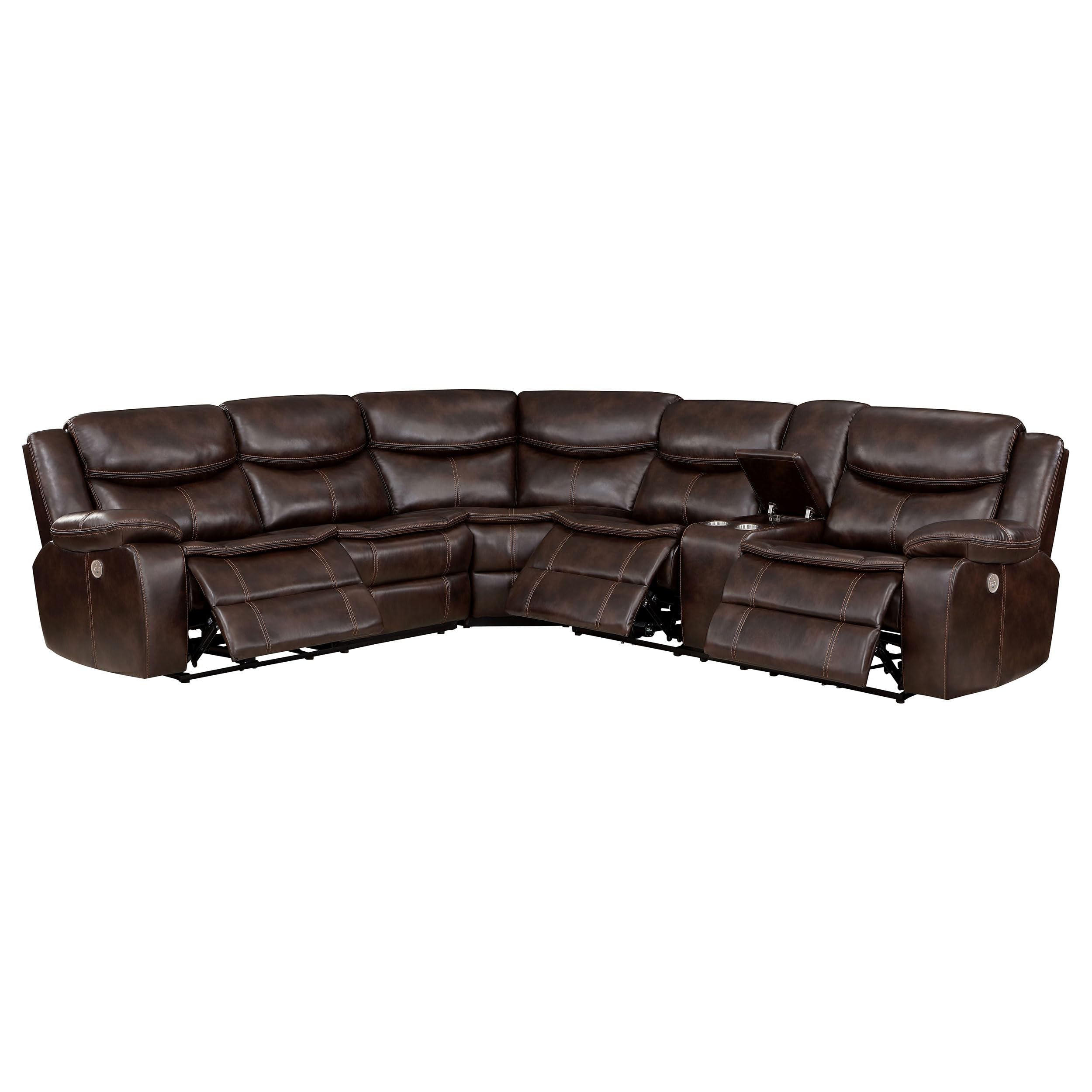 Sycamore Upholstered Power Reclining Sectional Sofa - Thumbnail 2