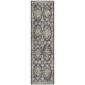 Marbella Mb4 Grey Traditional Rug Runner 2' 3" X 10'
