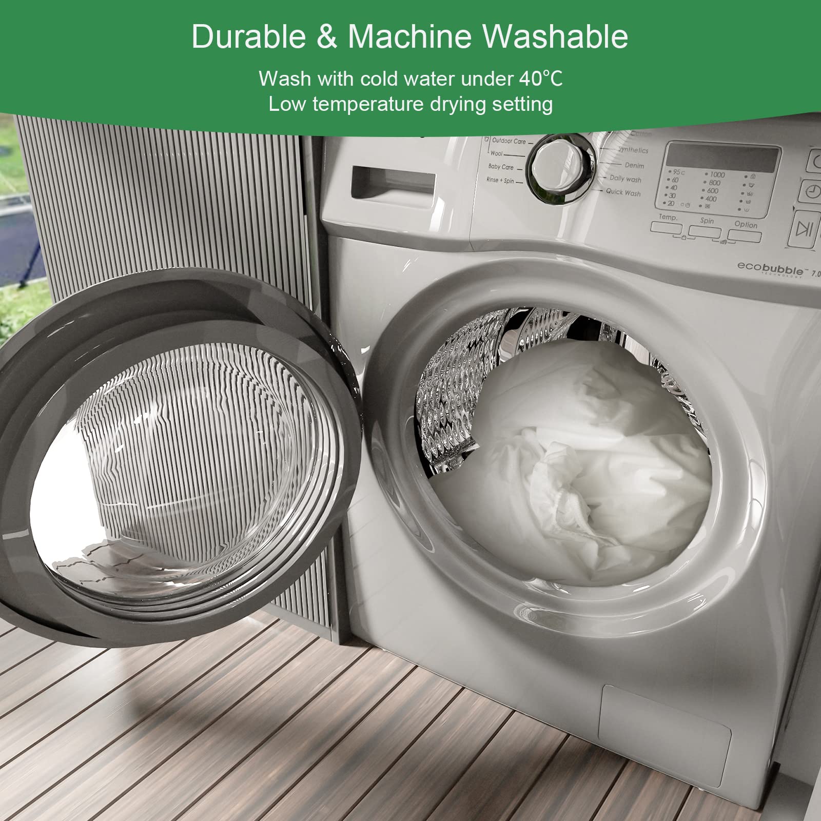 King Mattress Protector, Skin Friendly And Breathable King Size Mattress Cover, Viscose Made From Bamboo Cooling Jersey Mattress Pad With 18' Deep Pocket