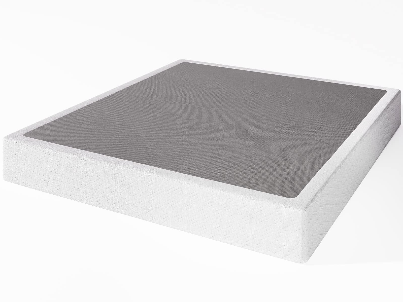 Rldvay Box-Spring-Full, 9 Inch Metal Full Size Box Spring Only, Heavy Duty Full Box Spring With Fabric Cover, Easy Assembly, Non Slip, Noise Free