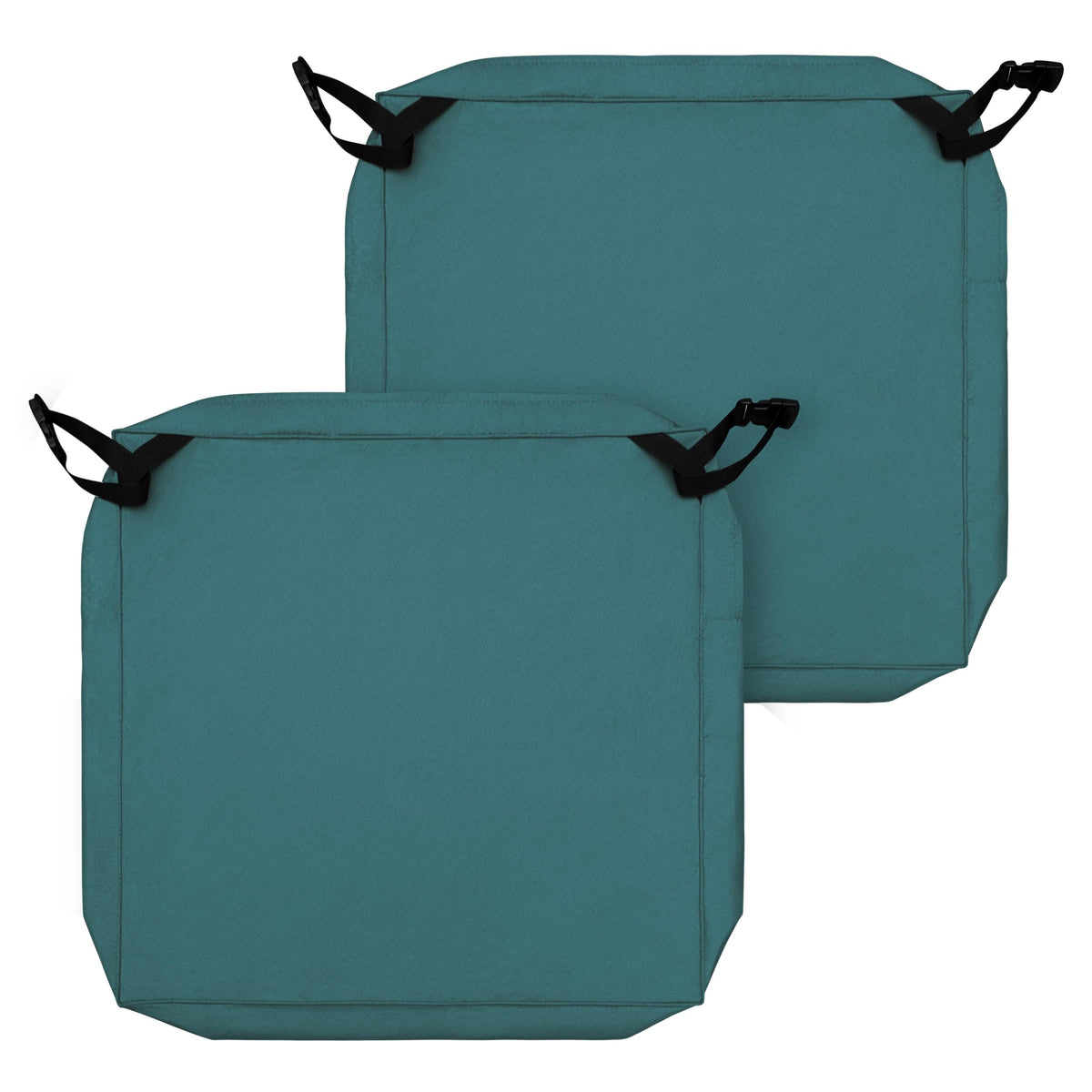 Easy-Going Waterproof Patio Outdoor Cushion Covers Replacement 24X22X4 Inch 2 Pack Non-Slip Set Cushion Slipcover With Zipper An