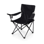 Ptz Camp Chair - Picnic Chair - Beach Chair With Carrying Bag, (Black)