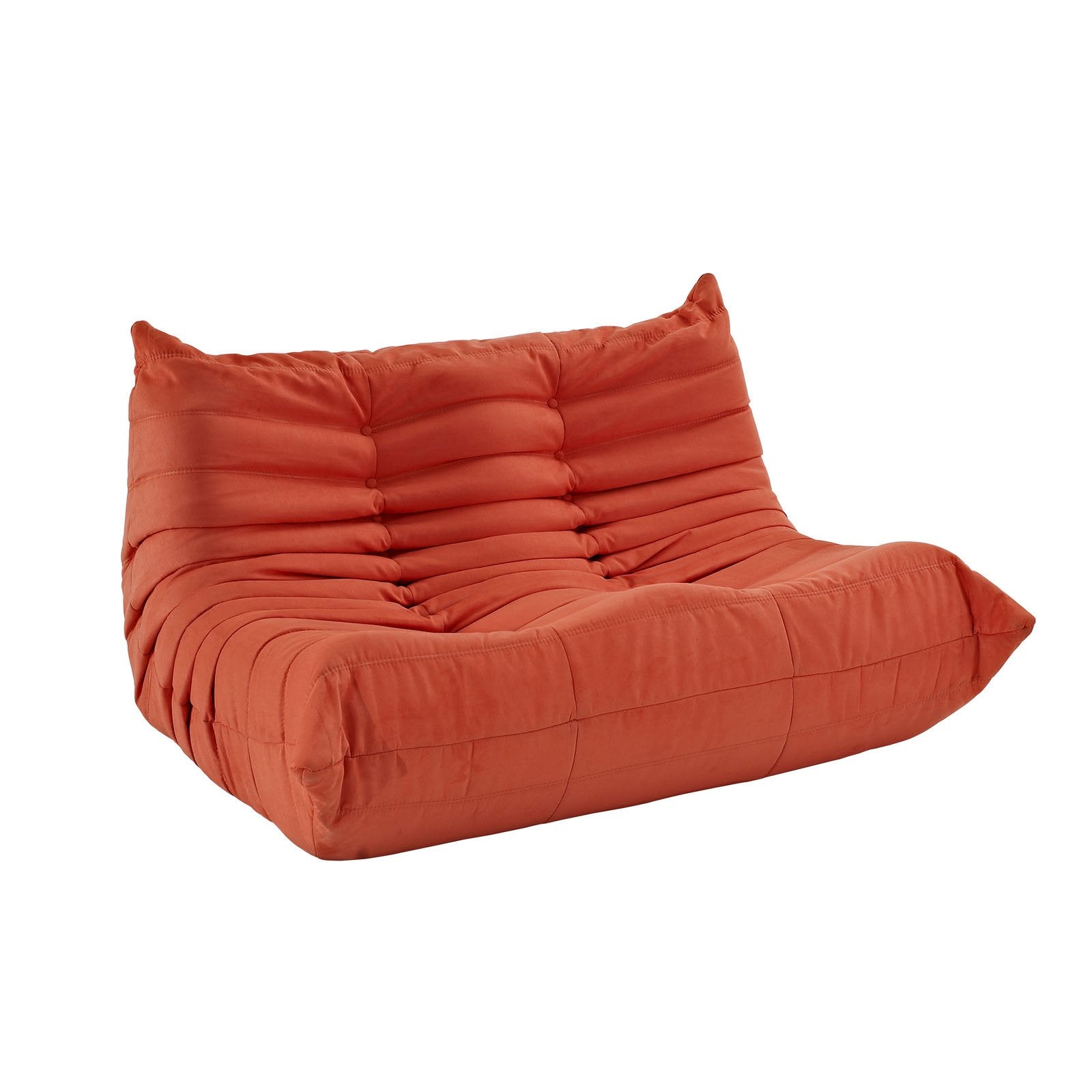 Modway Waverunner Loveseat In Orange