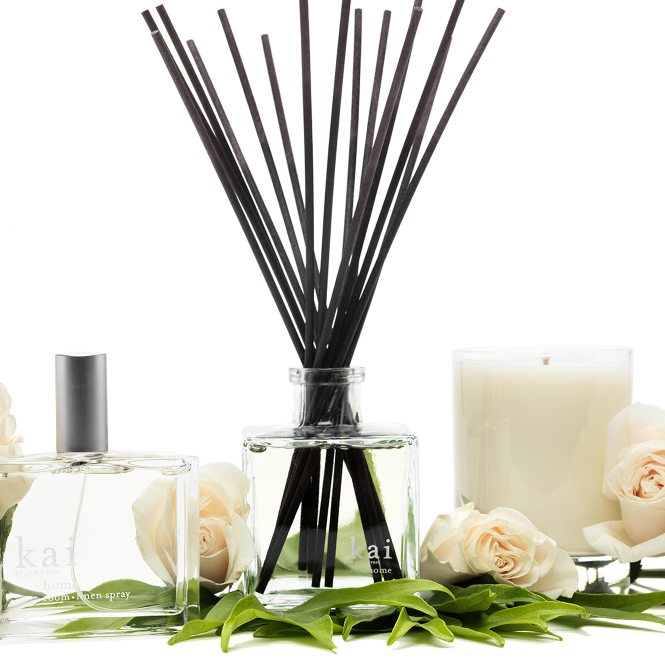 Kai Reed Diffuser, 6.75 Fl Oz., Designed To Delicately Release The Delicously, Fresh + Clean Signature Kai Fragrance Into The Ai