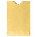 Luxpaper Credit Card Sleeves In 80 Lb. Gold Metallic, Card Holders For Gift Cards, 1000 Pack, Size 2 3/8 X 3 1/2 (Gold)