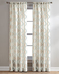 CHF 1Z44510GAQ Morocco Curtain Panel, 84, Aqua