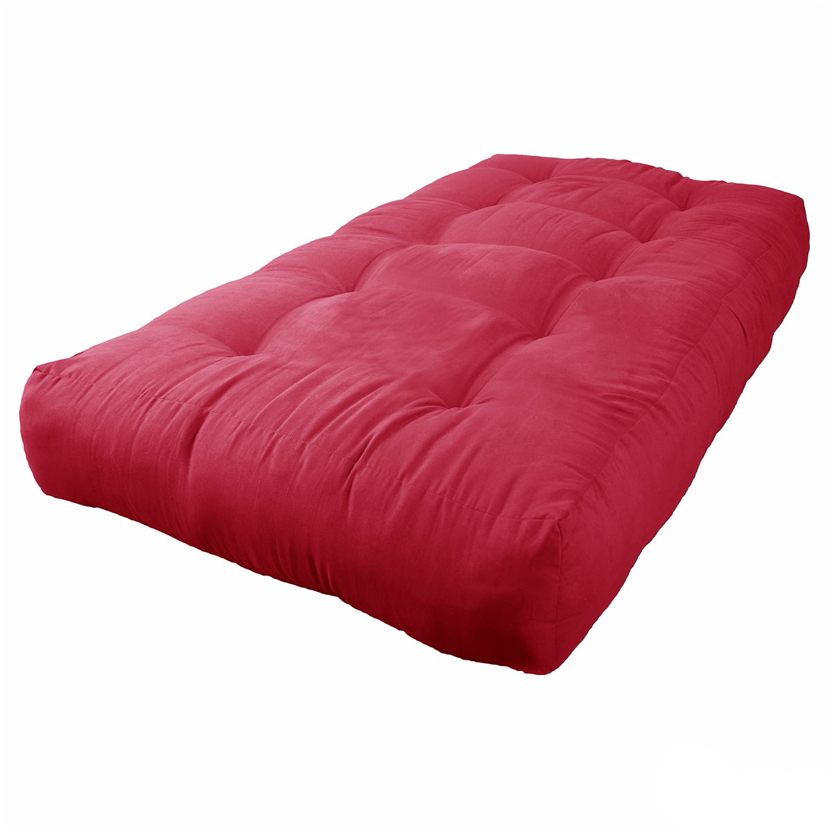 Blazing Needles Vitality 10&quot; Microsuede Futon Mattress, Twin, Bery Berry