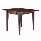 Ergode Hamilton Double Drop Leaf Dining Table, Walnut