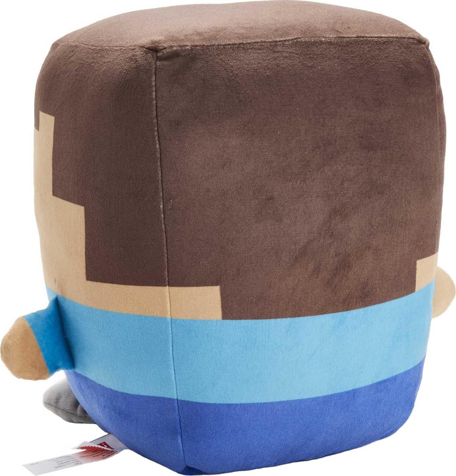 Mattel Minecraft Cuutopia 10-In Steve Plush Character, Soft Rounded Pillow Doll, Video Game-Inspired Collectible Toy Gift For Ag