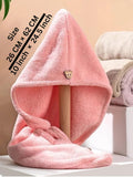 4Ldy Hair Towel Wrap  Absorbent Microfiber 450 Gsm Bath Drying Cap, QuickDrying Magic Warp Bathrobe for Salon (Pack of 1), Pin